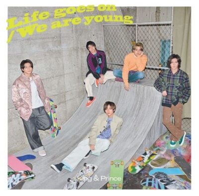 King & Prince CD Life goes on / We are young First Press Limited