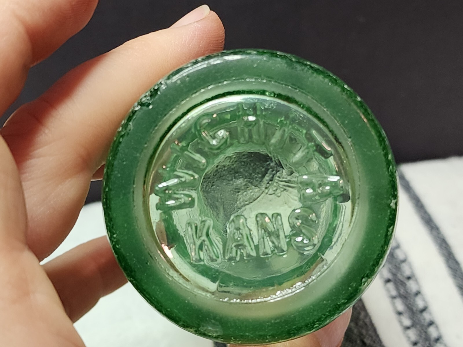 Pat 1923 Wichita Kans Kansas Coca Cola Coke Bottle Scarce G17 eBay