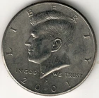 USA - 2001P - Kennedy ½ Dollar - #4733