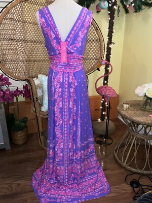 Nwt Lilly Pulitzer Margarita Maxi in Mystical Purple Coral Craze Dress XL Nwt Lilly Pulitzer Margarita Maxi in Mystical Purple Coral Craze Dress XL