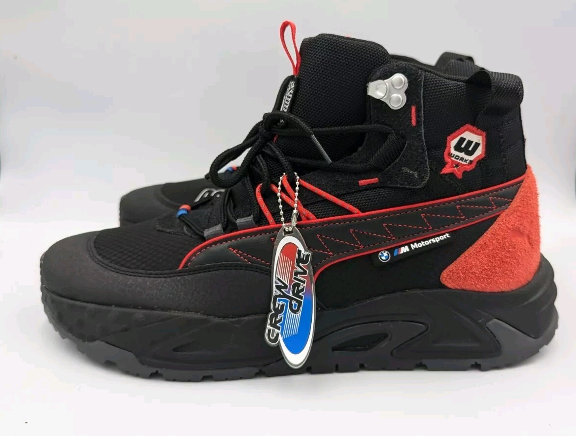 Mens PUMA BMW MOTORSPORT RS-TRCK MID GC (307986-01)-Size 10  display picture 2