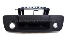 for Dodge Ram Rear Tailgate Handle Outside Camera Hole Black Textured 1500 3500