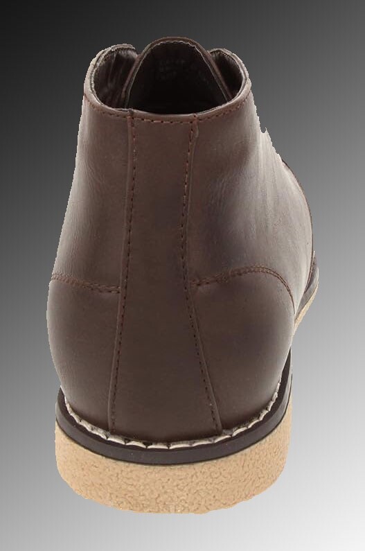 London Fog Collection Brown Chukka Boots Memory Foam Shoes  display picture 3