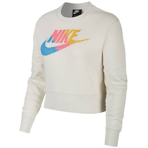 nike cream crewneck