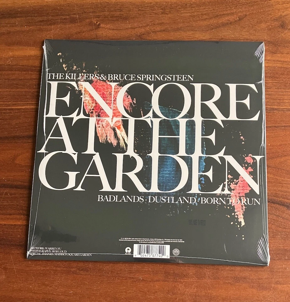 Encore At The Garden The Killers  Bruce Springsteen RSD 2025 Vinyl Pls Read - Image 2 of 2