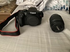 canon eos rebel t6 camera. barely used. Comes with bag and accessories