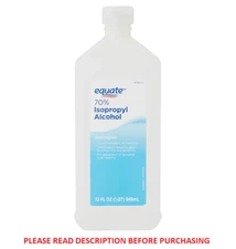 Equate 70% Isopropyl Alcohol Antiseptic, 32 Fl Oz