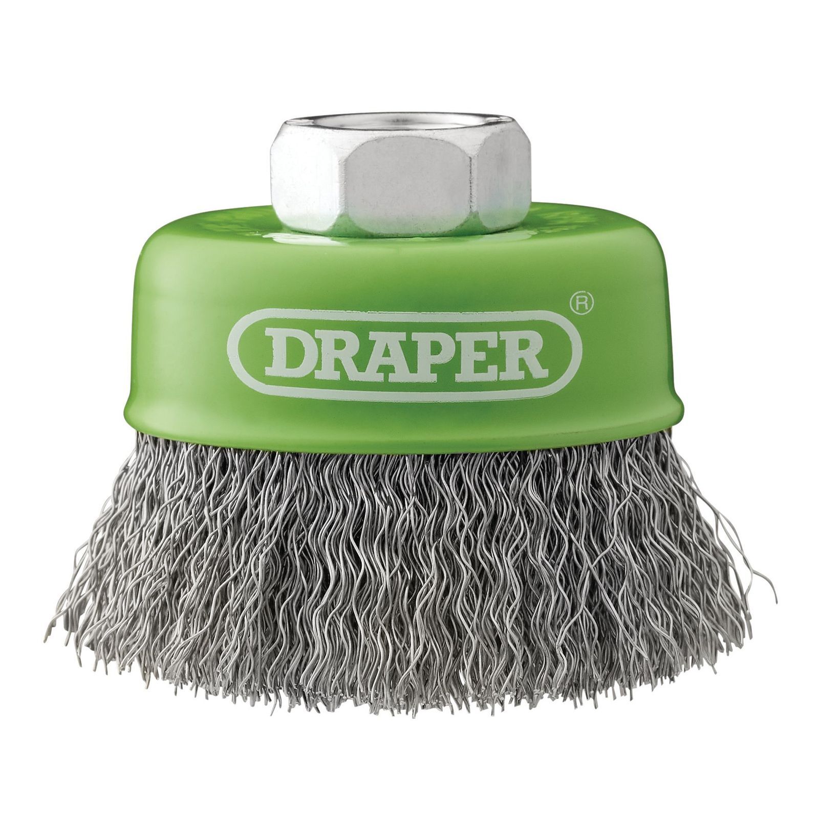 Draper 08051 Stainless-Steel Crimped Wire Cup Brush 65mm M14 - 08051 - Image 2