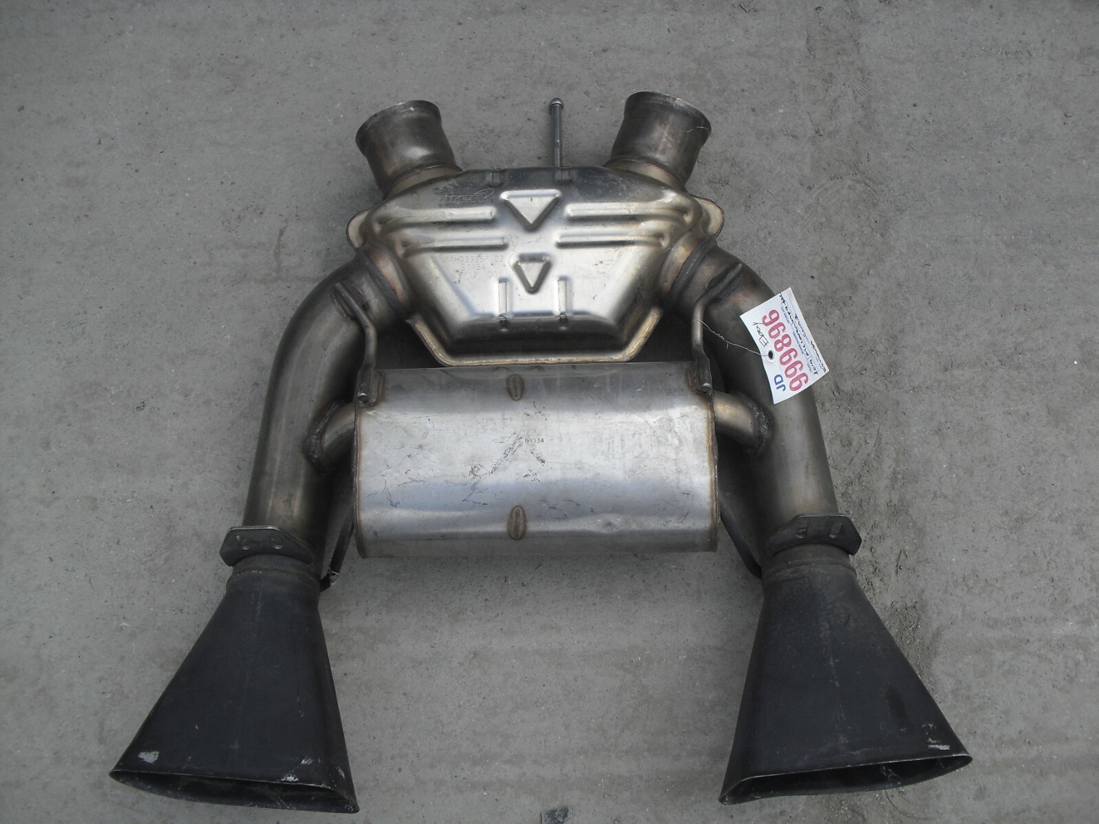 OEM 2014 MCLAREN MP4-12C MUFFLER EXHAUST #11H0333SP 02 