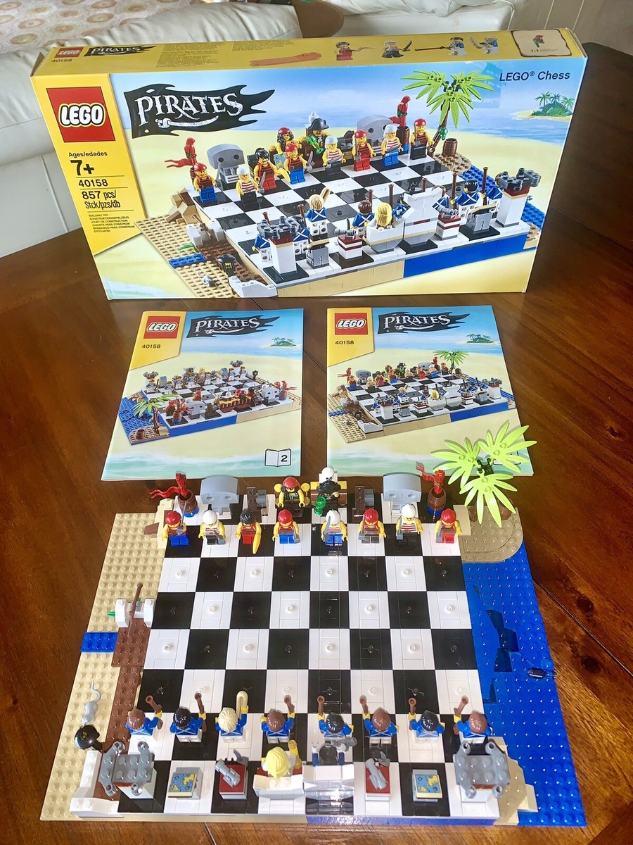 LEGO Pirates: Pirates Chess Set (40158) 673419236386|