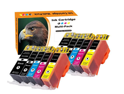 10 Patronen passend für Canon Pixma MP540 MP550 MP560 MP620 MP630 MP640 520