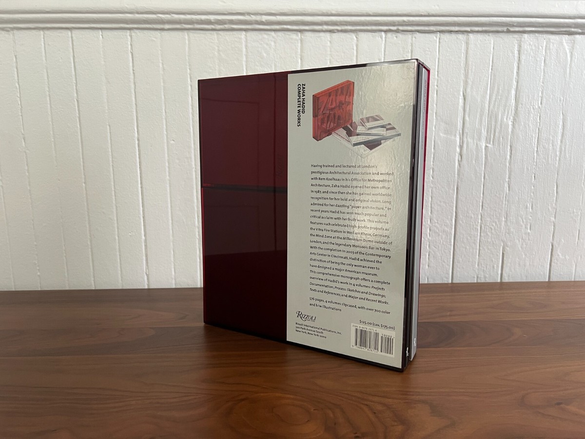 The Complete Works by Zaha Hadid, Special Edition Box Set, 4 Books