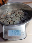 Bulk Lot of 1lb 12oz 1943 Steel Wheat Penny  Lot - Circulated, Rusty PDS Mints
