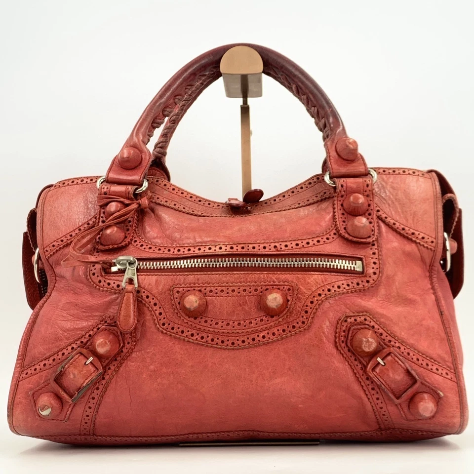 Balenciaga The Giant City Handbag, 2-Way Shoulder Bag, Genuine Leather mirror - Image 2 of 4