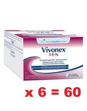 Nestle Vivonex T.E.N Elemental Powder Supplement - Case of 60 Pkt - EXP 03/2026