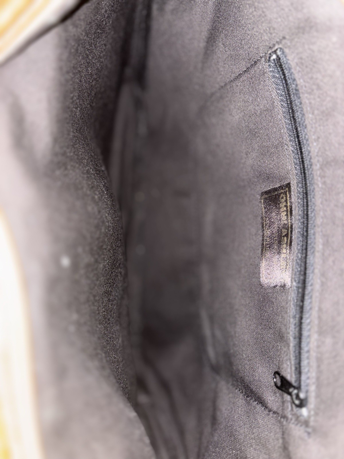 JOHNNI ASHLEY Metallic Patchwork Leather Hobo Bag… - image 5