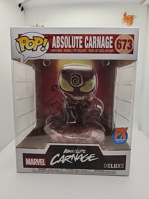 Funko Pop! Vinyl: #673 ABSOLUTE CARNAGE DELUXE PX EXCLUSIVE Super Sz, 2017 