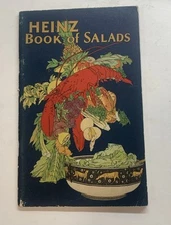 Vtg 1925 HJ Heinz Book of Salads Recipe Book Very Good Recipe Booklet 57 Antique