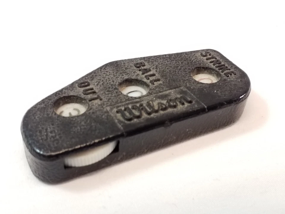 Wilson Árbitro Indicador Pelota-Strike-Out Contador De Colección Artículos Deportivos Béisbol Foto 4 de 4