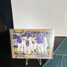 Topps Series 2 Gold Kansas City Royals #34 Baseball Serial Numbered 2026