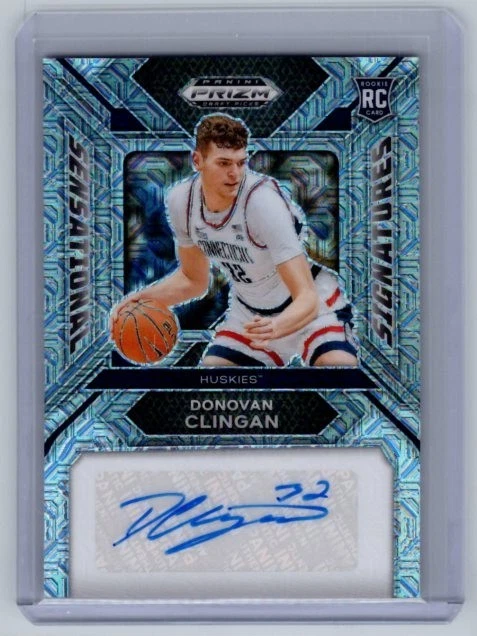 2024 Prizm Draft Picks - Donovan Clingan Auto #SS-DVC Mojo /25