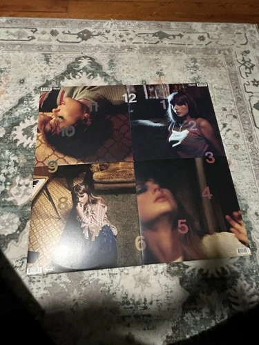 Midnights by Taylor Swift Record (Full Clock) - Used