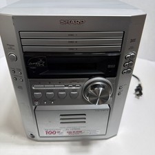 Sharp XL-HP500 3-CD/Cassette AMFM Stereo System No Remote/Antenna