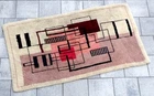 ABSTRACT Vintage 1960's RYA Shag Rug MID-CENTURY DANISH MODERN Eames MCM Denmark