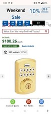 Kwikset Powerbolt 250 992500-001 Keypad Electronic Lock