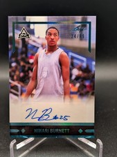 2021-22 Leaf Memories Platinum Spectrum 6/99 Nimari Burnett #GLR-NB1 Auto