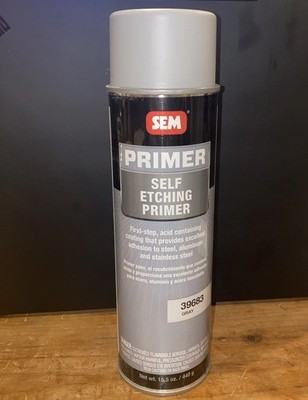 SEM 39683 Grey Self Etching Primer - 15.5 oz.