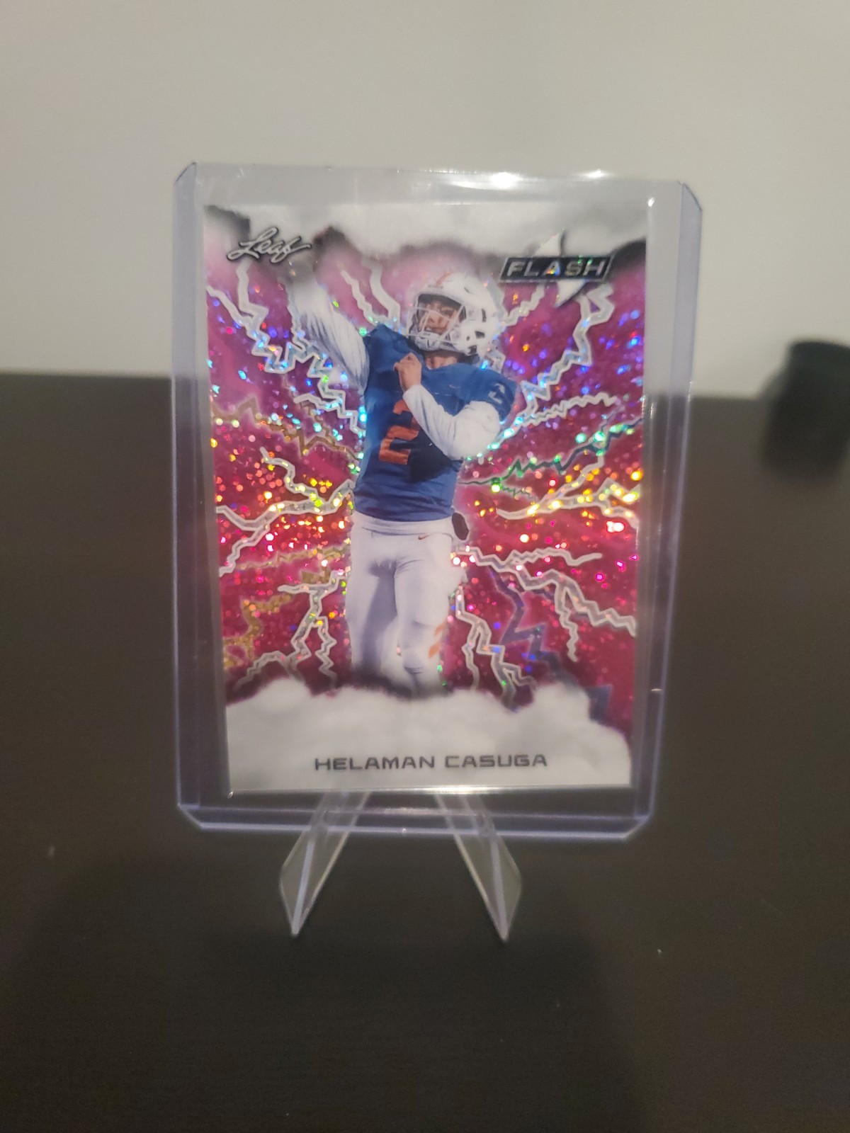 2025 Leaf Eclectic Signature Series - Flash Pink Helaman Casuga 1/1 