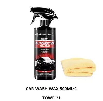 Auto Keramik Nano Beschichtung 500ml Hydrophob Politur Kratzfest 3in1