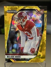 2025 Panini Prizm Draft Picks #4 Malachi Moore Gold Ice Prizm RC Rookie