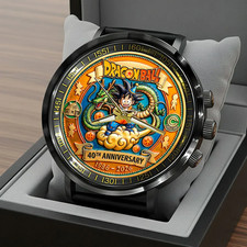 Dragon Ball 40th Anniversary Black Stainless Steel Watch ? 734