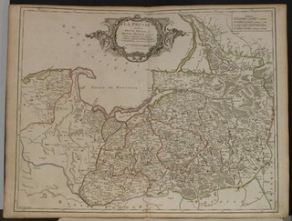 POLAND LITHUANIA PRUSSIA 1776 ROBERT DE VAUGONDY UNUSUAL ANTIQUE ORIIGNAL MAP