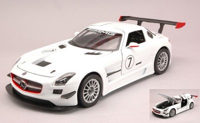 MotorMax MERCEDES SLS AMG GT3 WHITE 1:24