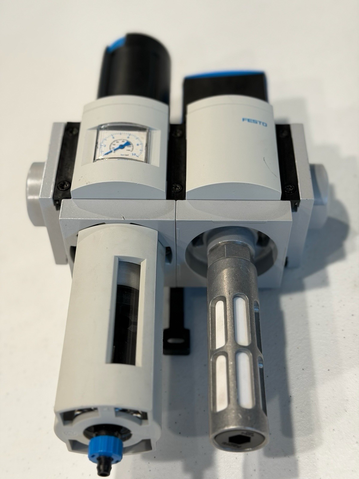 FESTO 3/2 BISTABLE VALVE MS6-EM1-1/2-S & REGULATOR MS6-LFR-1/2-D6-E-R-V-AS (NEW)