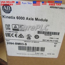 Allen Bradley  2094-BM03-S servo drive kinetix 6000 axis module  US Free Tax