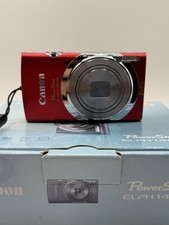 Canon PowerShot ELPH 140 IS 16MP Digital Camera w/ Battery And Box!