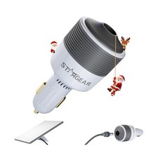 Starlink Mini Car Adapter 12V to 24V DC Step Up Converter with 60W Car Cigare...