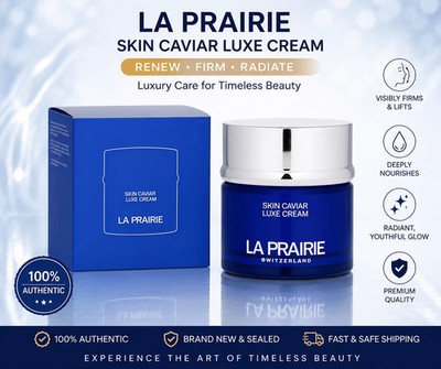 La Prairie Skin Caviar Luxe Cream 50ml 1.7oz Anti-Aging Firming Face Moisturizer