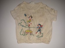 Superman Wonder Woman Vintage 1977 JC Penney Kids Youth Baby Toddler Tee Medium
