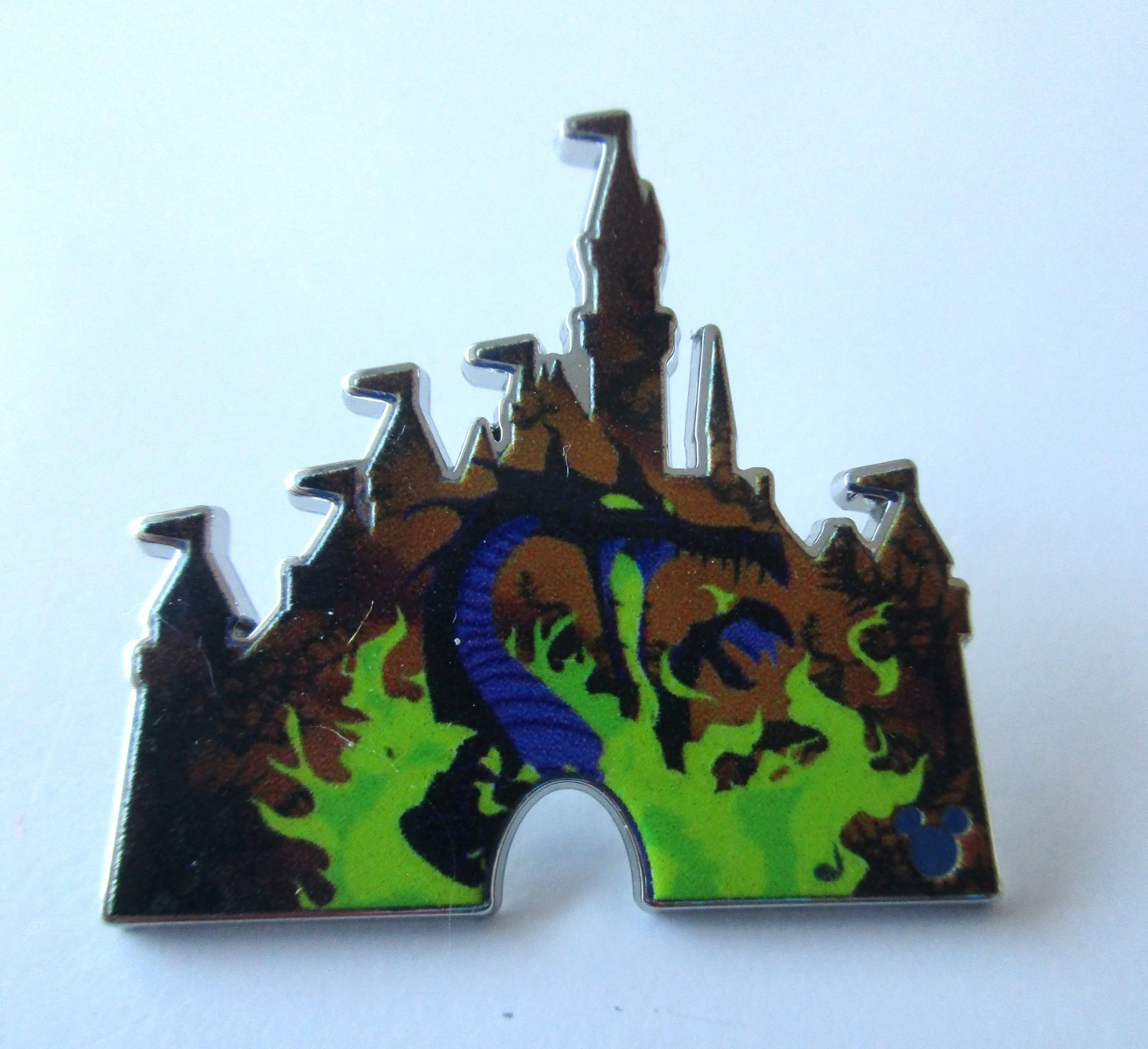 Disney Pin MALEFICENT DRAGON CASTLE new 2025