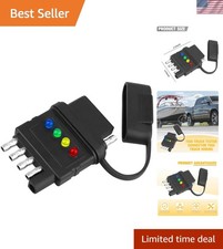 Led-equipped 5-pin Trailer Wiring Tester Efficiently Diagnose Lighting Issues
