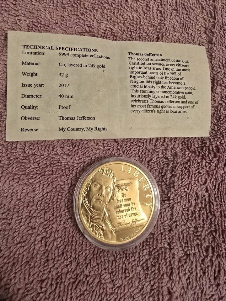 American Mint Collectible Patriotic Coins - Image 3 of 4