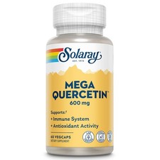 SOLARAY Mega Quercetin with Bromelain - Immune Support, Heart Health, Vegan