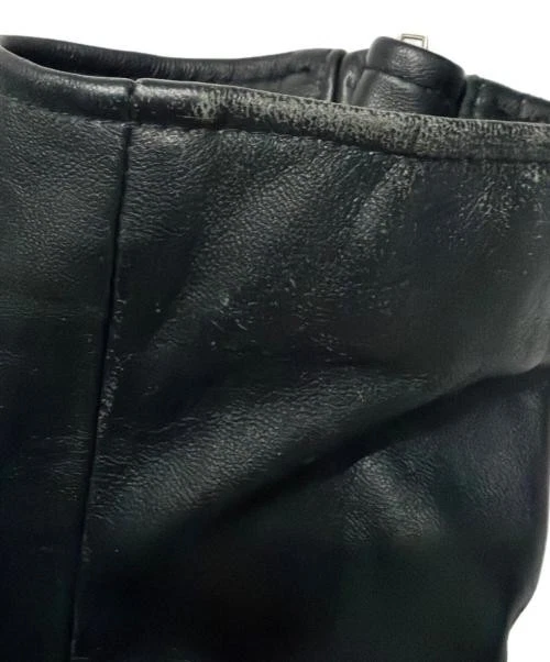 JACKROSE                    Lamb leather jacket black 240704J image 4