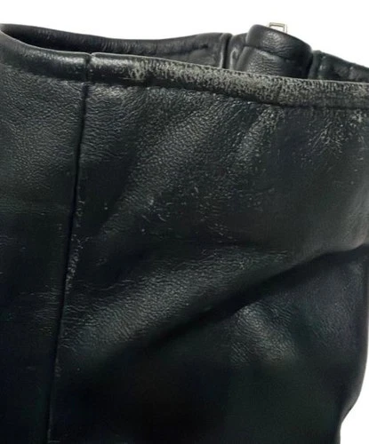 JACKROSE                    Lamb leather jacket black 240704J image 4