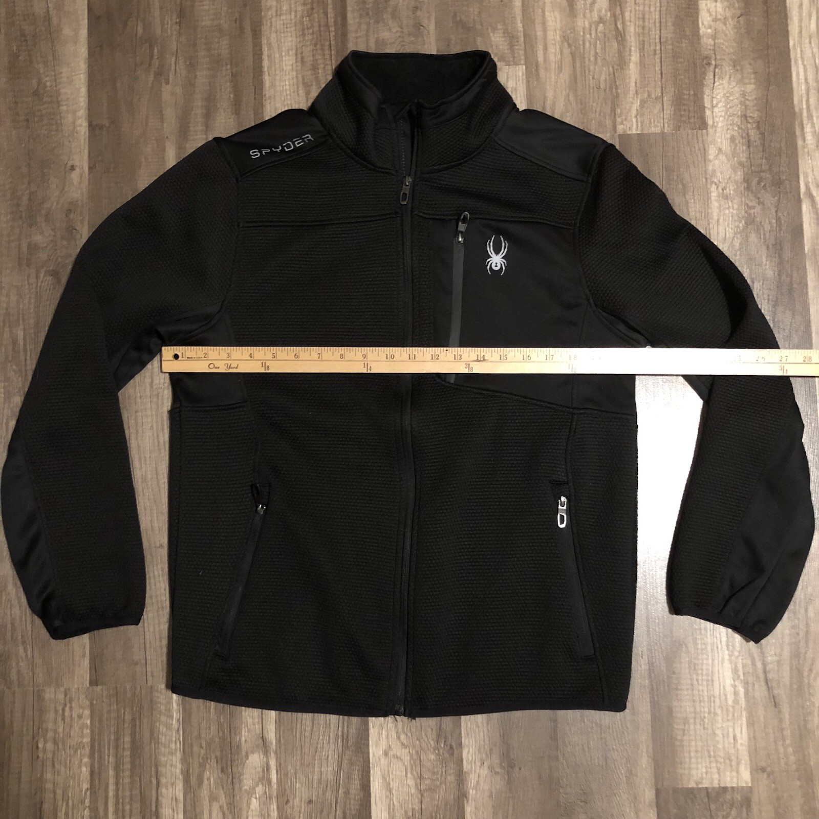 Spyder Black Full Zip Performance Jacket Men’s Sm… - image 13